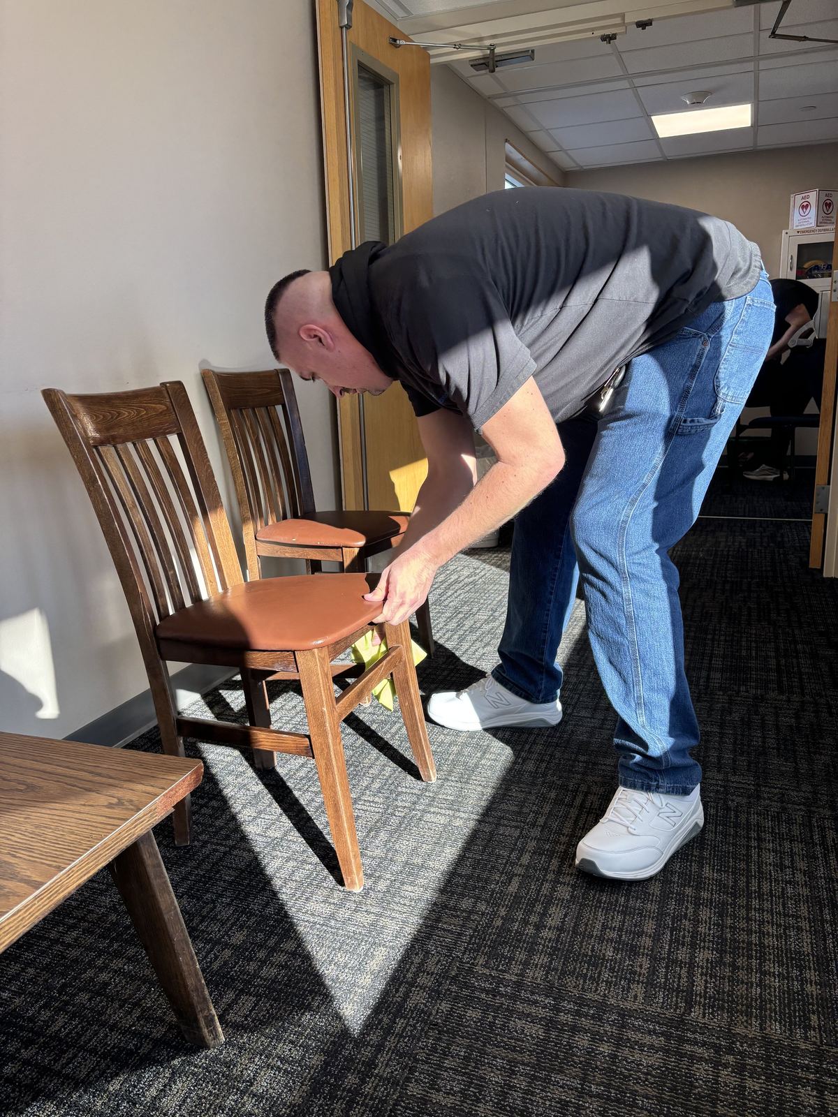 Conference room carpet refresh